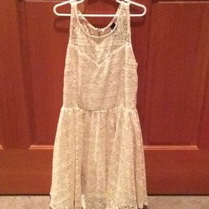 Cream colored dress